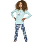 Cornette dětské pyžamo králíčci E modrá – Zboží Dáma