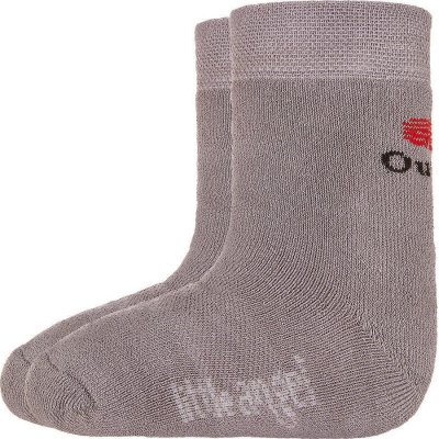 Little Angel Ponožky froté Outlast Tm. šedá – Zboží Dáma