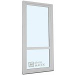 Kömmerling balkonové dveře 70 AD OS s příčkou levé bílá 80 x 200 cm jednostranná klika + madýlko + PVC rám – Hledejceny.cz
