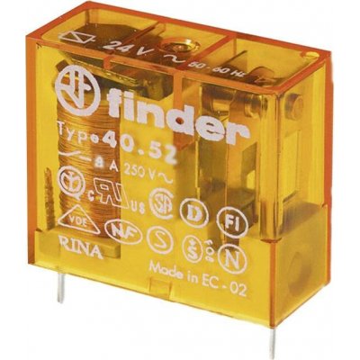 Finder 40.52.8.230.5001, 40.52.8.230.5001 relé do DPS, 250 V/AC, 8 A, 1 ks – Hledejceny.cz