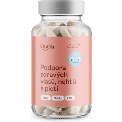 OlaOla Podpora zdravých vlasů, nehtů a pleti 60 kapslí – Hledejceny.cz
