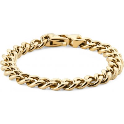 Daniel Wellington Pánský pozlacený náramek Ellipse Cuban Chain DW0040166 18,5 cm – Hledejceny.cz