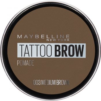 Maybelline Gelová pomáda na obočí Tattoo Brow Pomade 03 Medium Brown 4 g