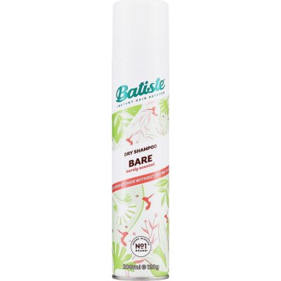 Batiste Fragrance Bare suchý šampon pro absorpci přebytečného mazu a pro osvěžení vlasů Natural & Light 200 ml – Zboží Mobilmania