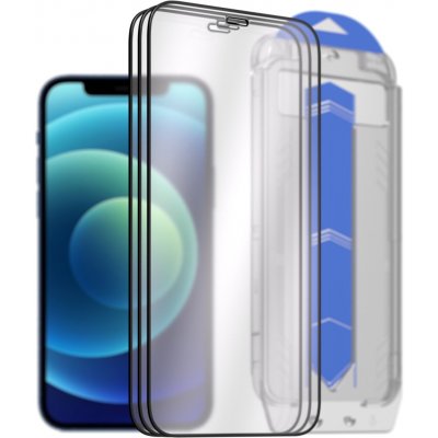 AlzaGuard 2.5D Glass EasyFit DustFree pro iPhone 12 / 12 Pro AGD-EFD4P3 – Zboží Živě