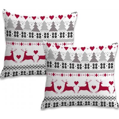 Xpose Amanda bílý šedý 40 x 40 cm 2ks – Zboží Dáma Xpose Amanda bílý šedý 40 x 40 cm 2ks – Zboží Dáma