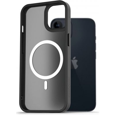 Pouzdro AlzaGuard Matte Case Compatible with MagSafe iPhone 14 černé – Sleviste.cz