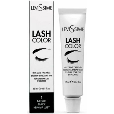 Levissime Lash Color barva na řasy a obočí černá 15 ml – Sleviste.cz