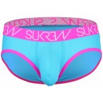 Sukrew Eton Apex Brief tyrkysovo-růžové pánské slipy – Hledejceny.cz