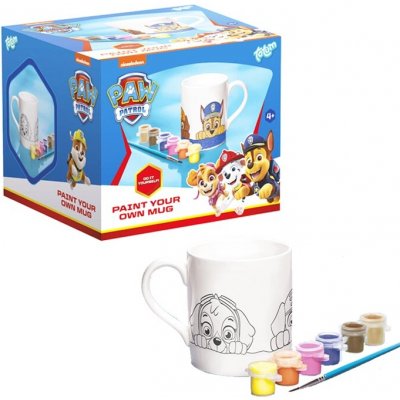 Vymaluj si hrnek - Tlapková patrola – Zbozi.Blesk.cz