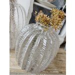 Skleněná váza s vroubkováním Sophia - Ø 17*22cm - Parlane – Hledejceny.cz
