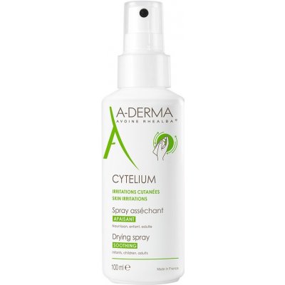 A-DERMA Cytelium Vysušující a zklidňující sprej na podrážděnou kůži se sklonem k mokvání 100 ml – Zboží Dáma