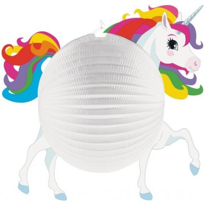 Lampion jednorožec 25cm – Sleviste.cz