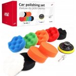 AMiO Sada leštících kotoučů s adaptérem 9ks + kotouč 80mm + adaptér M14 | Zboží Auto