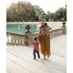 Boba šátek Wrap Organic tmavě šedá – Zboží Dáma