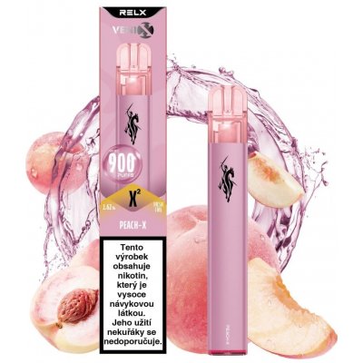 Venix X2 Peach-X 16 mg 700 potáhnutí – Zboží Dáma