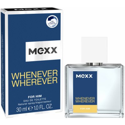 Mexx Whenever Wherever toaletní voda pánská 30 ml – Hledejceny.cz