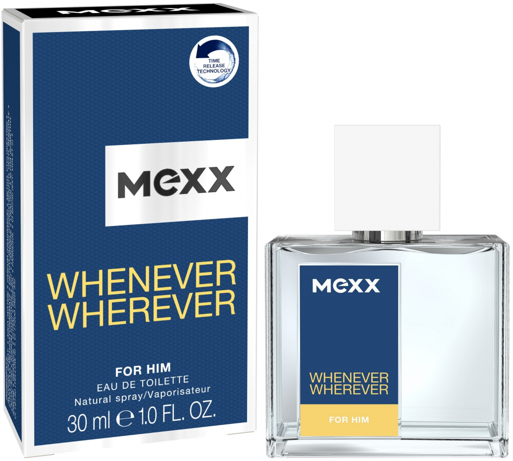 Mexx Whenever Wherever toaletní voda pánská 30 ml