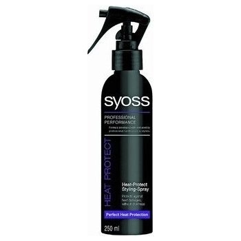 Syoss Heat Protect Styling Spray uhlazující sprej pro žehlení vlasů 250 ml