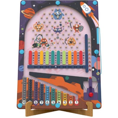 2Kids Toys Magnetický pinball Vesmír 2 v 1 – Zboží Dáma