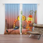 Závěsy Dětský motiv 4: 2 ks - 140x250 cm - Sablio – Hledejceny.cz