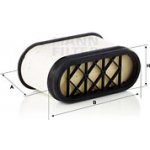 Vzduchový filtr MANN-FILTER CP 33 300 – Hledejceny.cz