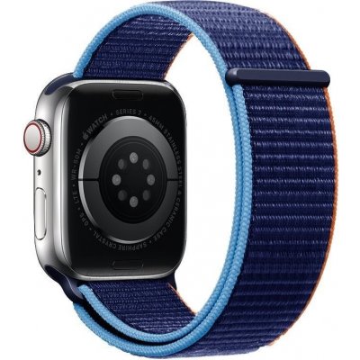 Eternico Airy pro Apple Watch 38mm / 40mm / 41mm Thunder Blue and Blue edge AET-AWAY-ThBlB-38 – Zboží Mobilmania