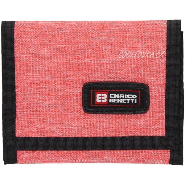 Enrico Benetti Dámská textilní peněženka 54563 růžová od 390 Kč - Heureka.cz