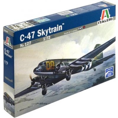 Italeri Model Kit letadlo 0127 C47 SKYTRAIN 1:72 – Zbozi.Blesk.cz