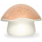 Pabobo projektor noční oblohy s bílým šumem a senzorem pláče Star Mushroom Pink – Sleviste.cz