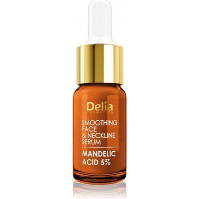 Delia Cosmetics Professional Face Care Mandelic Acid vyhlazující sérum s kyselinou mandlovou na obličej, krk a dekolt 10 ml – Zboží Dáma