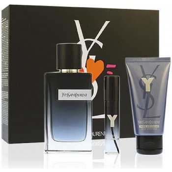 Yves Saint Laurent Y EDP 100 ml + EDP 10 ml + balzám po holení 50 ml dárková sada