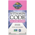 Garden of Life Vitamin Code 50 pro ženy po padesátce 120 kapslí – Zboží Mobilmania