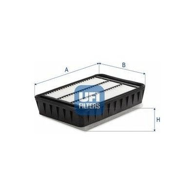 Vzduchový filtr UFI 30.539.00 – Hledejceny.cz