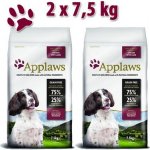 Applaws Dog Adult Small & Medium Breed Chicken & Lamb 2 x 7,5 kg – Hledejceny.cz