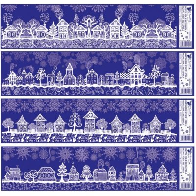 Samolepicí fólie do okna - visící ozdoby - mix – Hledejceny.cz