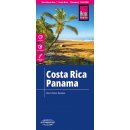 mapa Costa Rica Panama 1:550 t voděodolná