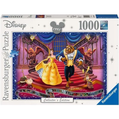 RAVENSBURGER Disney hrdinky č.2: Kráska a zvíře 1000 dílků – Zboží Mobilmania