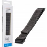 FIXED Nylon Sporty Strap pro Garmin QuickFit 22mm, tmavě šedý FIXNST2-QF22MM-GR – Zboží Živě