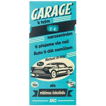 Bohemia Gifts Mléčná k narozeninám garage 100 g