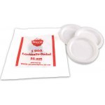 WECK zavařovací sklenice Plastová víčka 80mm – Zboží Mobilmania