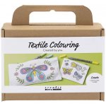 Creativ Company Kreativní sada Mini Craft Kit Textile Colouring Butterflies – Hledejceny.cz