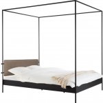 Noo.ma Eton II. s hnědým čelem a roštem Černá kovová – Hledejceny.cz