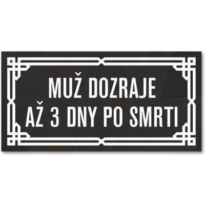 Cedule/tabule na přání s vlastním textem - černý podklad (070) – Zbozi.Blesk.cz