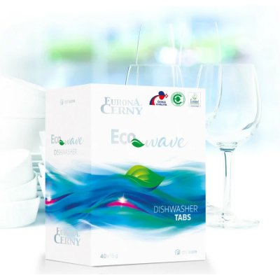 Eurona Tablety do myčky nádobí Eco Wave 40 x 16 g – Zboží Dáma