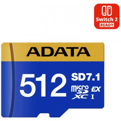 ADATA MicroSDXC 512 GB UD512GEX3L1-C – Zboží Živě
