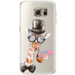 Pouzdro iSaprio - Sir Giraffe - Samsung Galaxy S6 Edge – Zboží Mobilmania