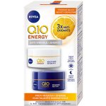 Nivea Q10 Energy Energizující denní a noční krém proti vráskám 2 x 50 ml dárková sada – Zboží Dáma