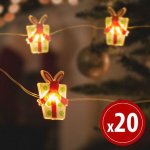 Family LED světelný řetěz – dárek – 2,2 m – 20 LED diod – teplá bílá – Hledejceny.cz