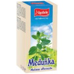 Apotheke Meduňka lékařská 20 x 1,5 g – Zbozi.Blesk.cz